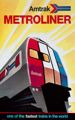 Amtrak poster