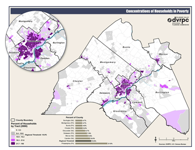 Concentrations of Households in Poverty