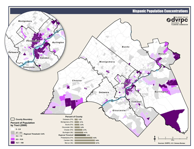 Hispanic Population Concentrations