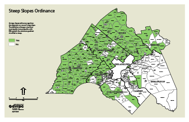 Steep Slope map