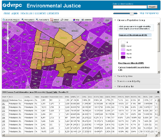 EJ webmap screenshot