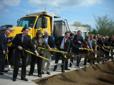 breaking ground ceremony