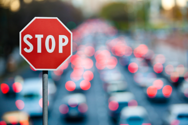 traffic stop sign