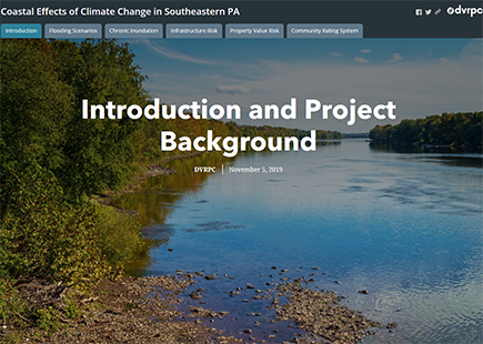 Coastal Effects of Climate Change in Southeastern PA Story Map