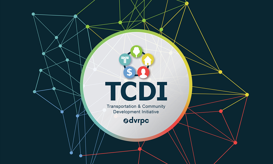 logo for DVRPC's Transportation and Community Development Initiative