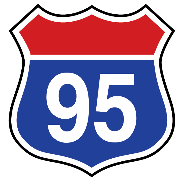 I-95 Highway Route Shield